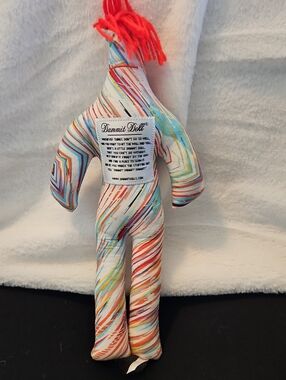 Dammit Doll Multicolor Striped Stress Relief Plush - Dammit Doll